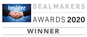Dealmakers Awards 2020 Winner badge